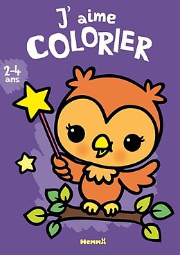 Broché J'Aime Colorier (2-4 Ans) (Hibou) de Nadine Piette