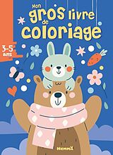 Article non livre Mon Gros Livre de Coloriage : Ours et Lapin de 