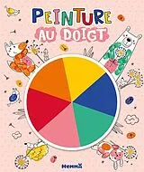 Broschiert Peinture au Doigt (Animaux Fond Rose) von 