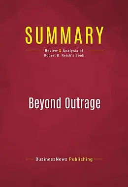 E-Book (epub) Summary: Beyond Outrage von Businessnews Publishing