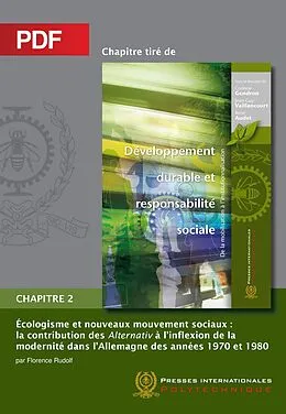 E-Book (pdf) Écologisme et nouveaux mouvement sociaux (Chapitre PDF) von Audet Rene Audet, Gendron Corinne Gendron, Vaillancourt Jean-Guy Vaillancourt