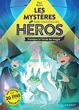 Broschiert Les mystères dont vous êtes le héros. Panique à l'école de magie von Paul Beorn