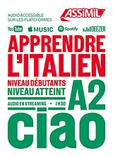 Broschiert Apprendre l'italien : niveau débutants : niveau atteint A2 von Federico Benedetti