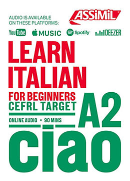 Broché Learn Italian : for beginners, CEFRL target A2 de Federico; Brandbury, Elise Benedetti