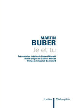 Broché Je et tu de Martin Buber