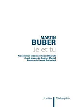 Broschiert Je et tu von Martin Buber