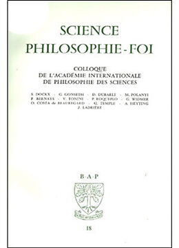 Broché Science, philosophie, foi de Colloque