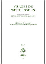 Broché Visages de Wittgenstein de Bouveresse Quillo