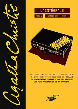 Broché Agatha Christie : l'intégrale. Vol. 4. Années 1934-1935 de Agatha Christie