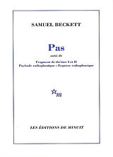 Broché Pas. Fragments de théâtre I. Fragments de théâtre II de Samuel Beckett