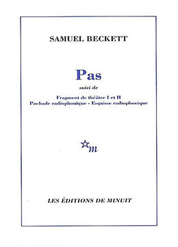 Broché Pas. Fragments de théâtre I. Fragments de théâtre II de Samuel Beckett