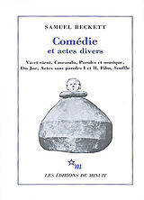 Broché Comédie et actes divers de Samuel Beckett