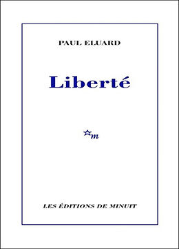 Broschiert Liberté von Paul Eluard