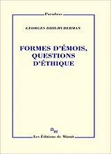 Broschiert Formes d'émois, questions d'éthique von Georges Didi-Huberman