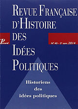 Revue Revue française d'histoire des idées politiques, n° 40 de Guillaume Bacot