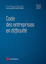 Broschiert Code des entreprises en difficulté 2027 von 