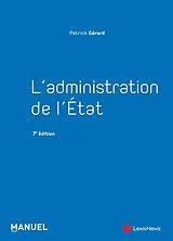 Broschiert L'administration de l'Etat von Gerard-p