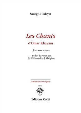 Broché Les chants d'Omar Khayam de Omar Hayyam