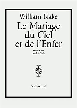 Broché Le mariage du ciel et de l'enfer de William Blake