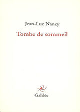 Broché Tombe de sommeil de Jean-Luc Nancy