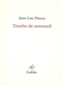 Broché Tombe de sommeil de Jean-Luc Nancy