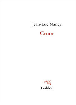 Broché Cruor de Jean-Luc Nancy