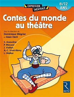 Broché Contes du monde au théâtre de D; Héril, A Mégrier