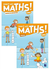 Broché Haut les maths ! CM1 : manuel + cahier de géométrie de Marie-Sophie; Mounier, Eric; Pfaff, N. Mazollier