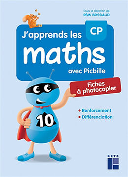 Broché J'apprends les maths avec Picbille CP : fiches à photocopier de Marie-Hélène; Suire, Florence Lafaurie