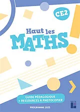 Broschiert Haut les maths ! CE2 : guide pédagogique + ressources à photocopier : programmes 2025 von Eric ; Pfaff, Nathalie ; Mazollier, Marie Mounier