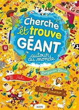 Kartonierter Einband Cherche et trouVe géant - Autour du monde von Bécue Benjamin