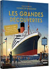 Kartonierter Einband Tous à bord du voyage of discovery von Hawkins Emily - Adams Tom ;Tom Clohosy Cole