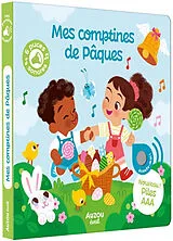 Kartonierter Einband Mes comptines de Pâques von Cabrol Emmanuelle ;Stoyva Mei