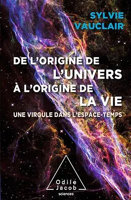 E-Book (epub) De l'origine de l'Univers a l'origine de la vie von Vauclair Sylvie Vauclair