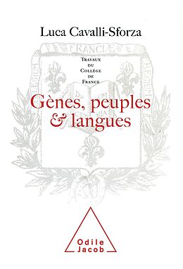 eBook (epub) Genes, peuples et langues de Cavalli-Sforza Luca Cavalli-Sforza