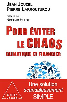 E-Book (epub) Pour eviter le chaos climatique et financier von Jouzel Jean Jouzel
