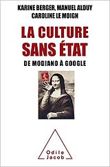 eBook (epub) La Culture sans État de Berger Karine Berger