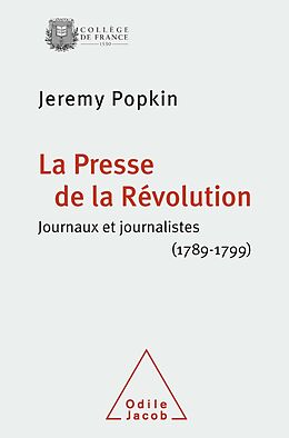 E-Book (epub) La Presse de la Revolution von Popkin Jeremy Popkin