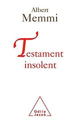 eBook (epub) Testament insolent de Memmi Albert Memmi