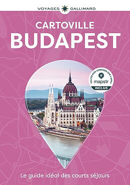 Couverture cartonnée Budapest -nouvelle édition- de 