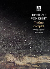 Broché Théâtre complet de Heinrich von Kleist