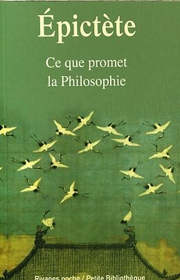 Broché Entretiens. Vol. 1. Ce que promet la philosophie de Epictète