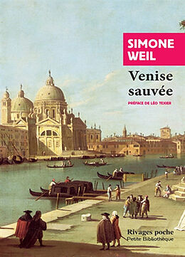 Broché Venise sauvée de Simone Weil