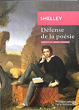 Broché Défense de la poésie de Percy Bysshe Shelley