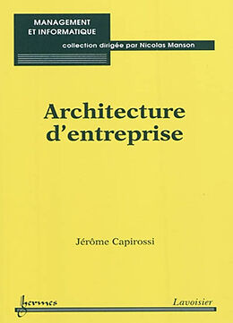 Broché Architecture d'entreprise de Jérôme Capirossi