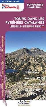 (Land)Karte Tours dans les Pyrénées catalanes von 