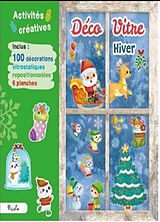 Broché Hiver : déco vitre de SBANDELLI