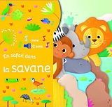 Couverture cartonnée En safari dans la savane de 