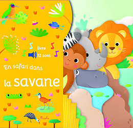 Couverture cartonnée En safari dans la savane de 