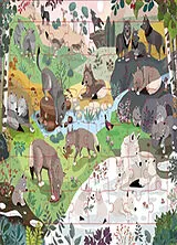 Broschiert Les loups : puzzle 48 pièces von COLAS DES FRANCS